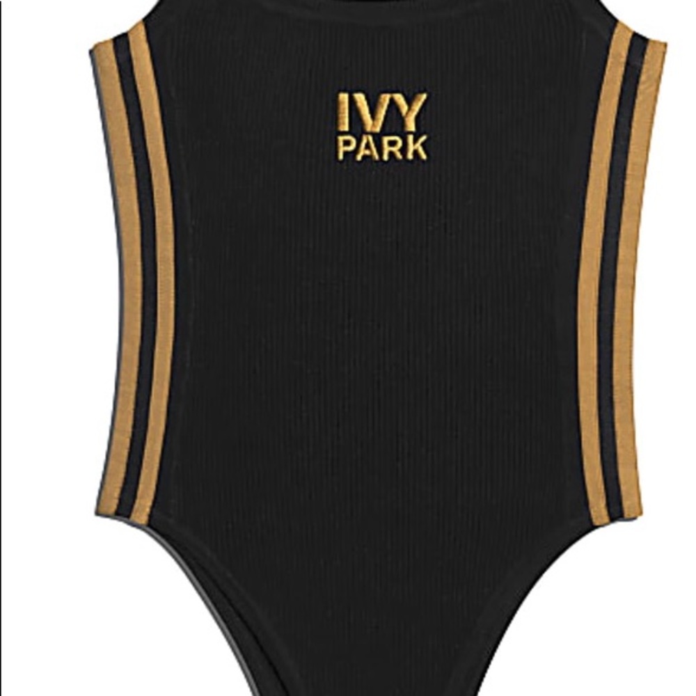 Ivy Park Black Tank Body Suit